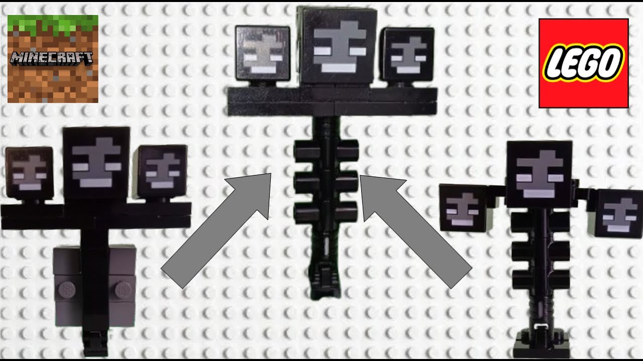 I made MY LEGO WITHER from Minecraft