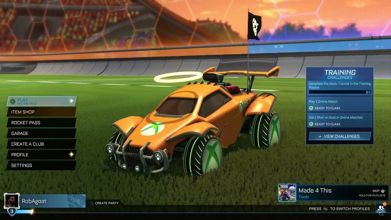 Rocket League First Time