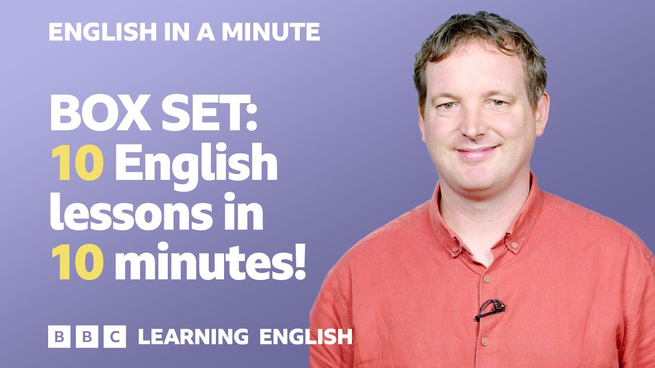 BOX SET: English In A Minute 27 &ndash; TEN English lessons in 10 minutes!
