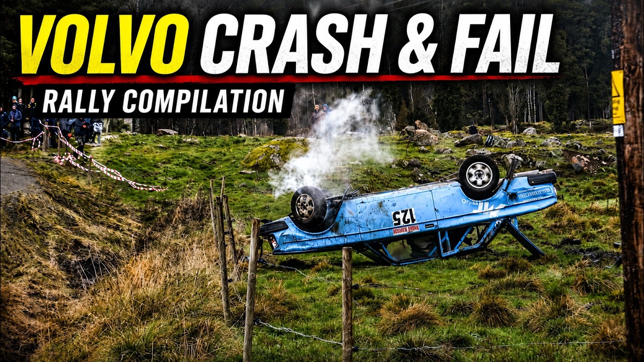 Volvo Crash & Fail Rally Compilation [HD]