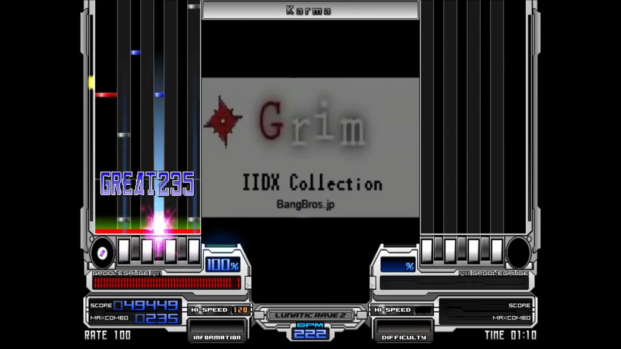 TaQ - Karma, 222BPM (Genre, Drum'n'Bass  ^^ IIDX9) 【BMS】