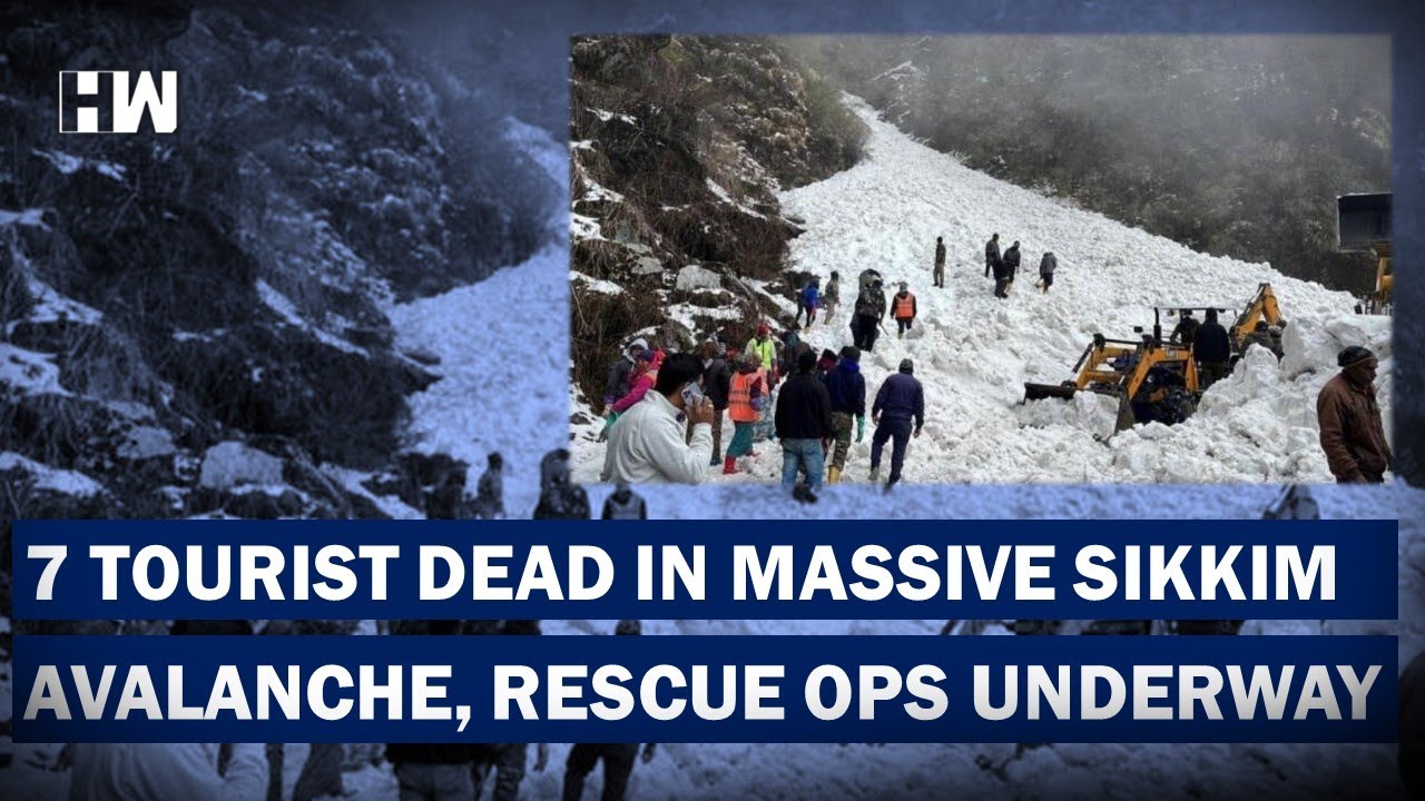 Headlines: 7 Tourists Dead In Massive Sikkim Avalanche, Rescue Operations Underway| NathuLa
