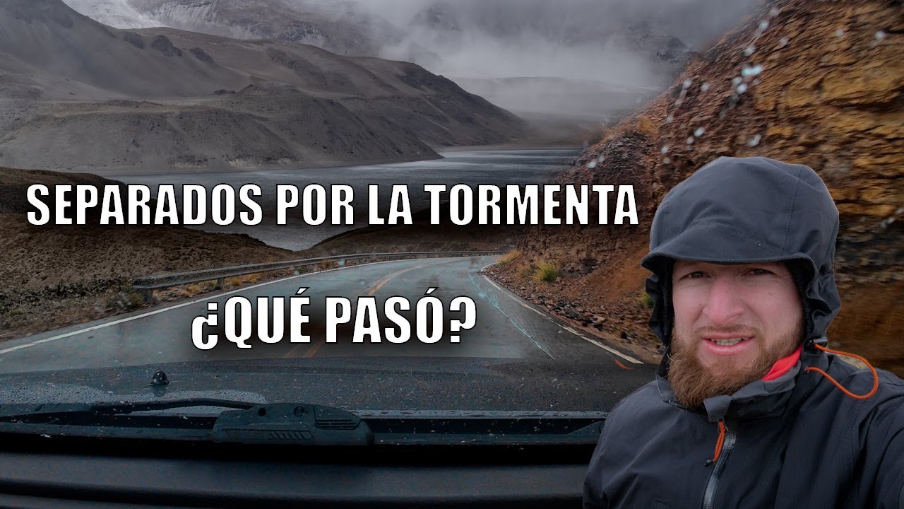 🤯 TORMENTA en la CORDILLERA  🏔️  AMENAZA Nuestro Regreso a CHILE 🇨🇱 Paso Pehuenche.
