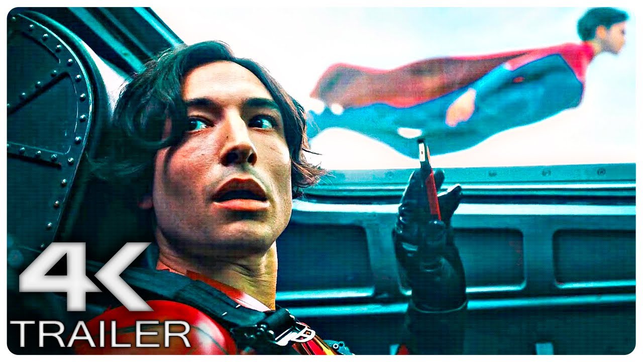 ФЛЭШ - Русский трейлер (Озвучка, 4K ULTRA HD) 2023