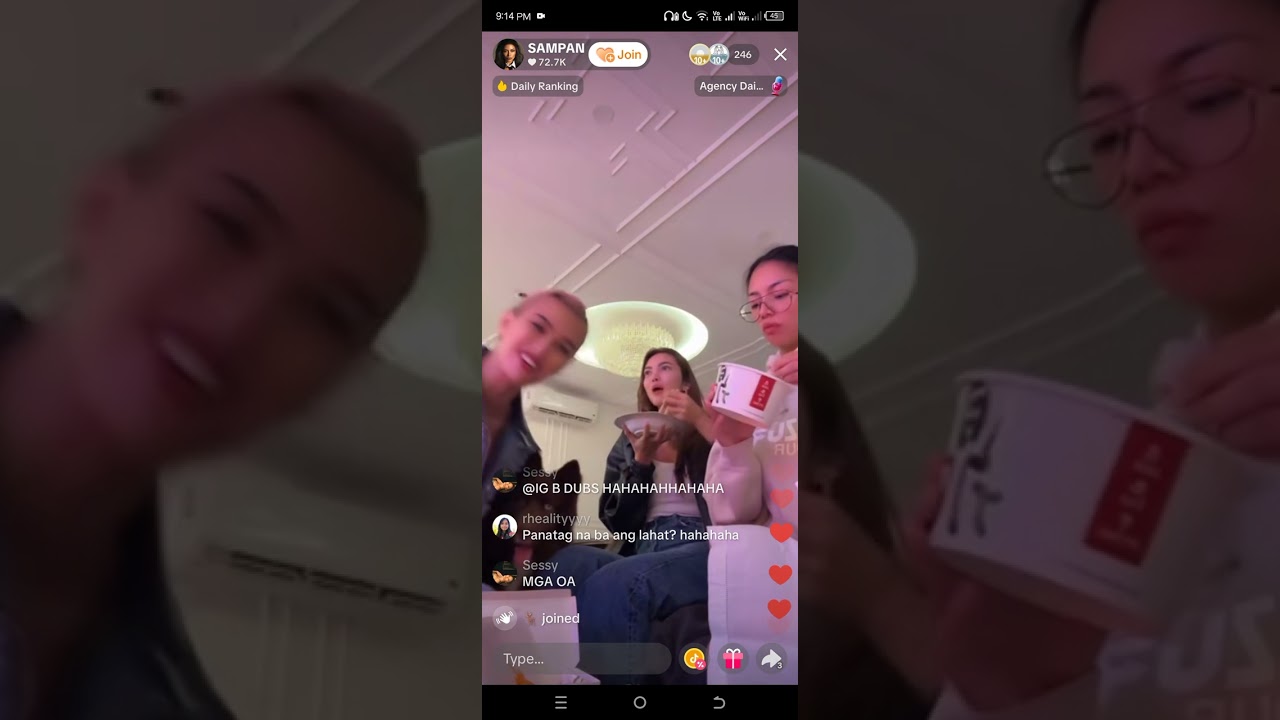 (Part 5) October 18, 2025 - SamPan, MMD and Maureen Tiktok Live 💚 