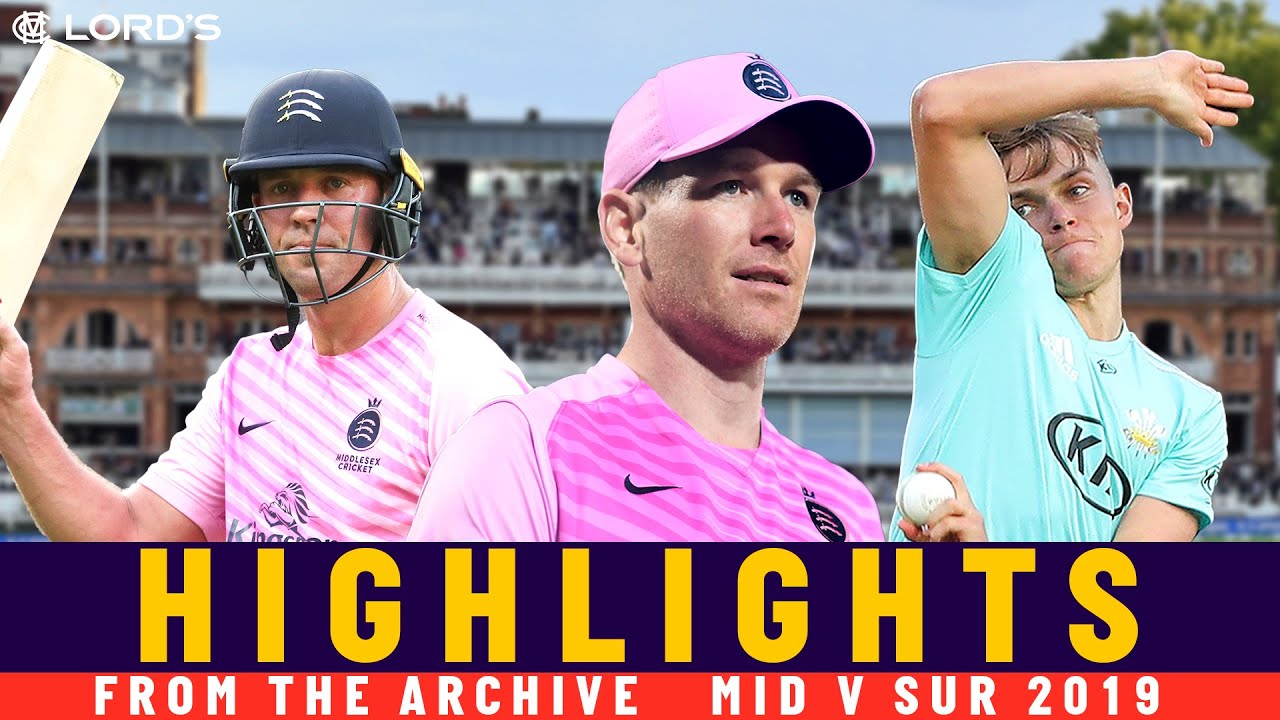 💥 AB de Villiers & Eoin Morgan Star With BIG Batting Partnership | Classic T20 | Middlesex v Surrey