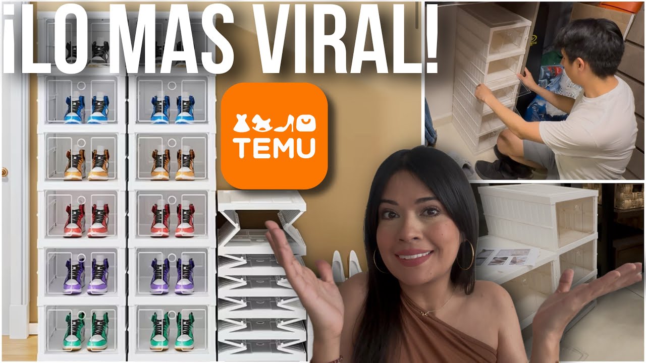 ¡PEDÍ LA ZAPATERA MÁS VIRAL DE TEMU! 😱 ¿VALE LA PENA?😳