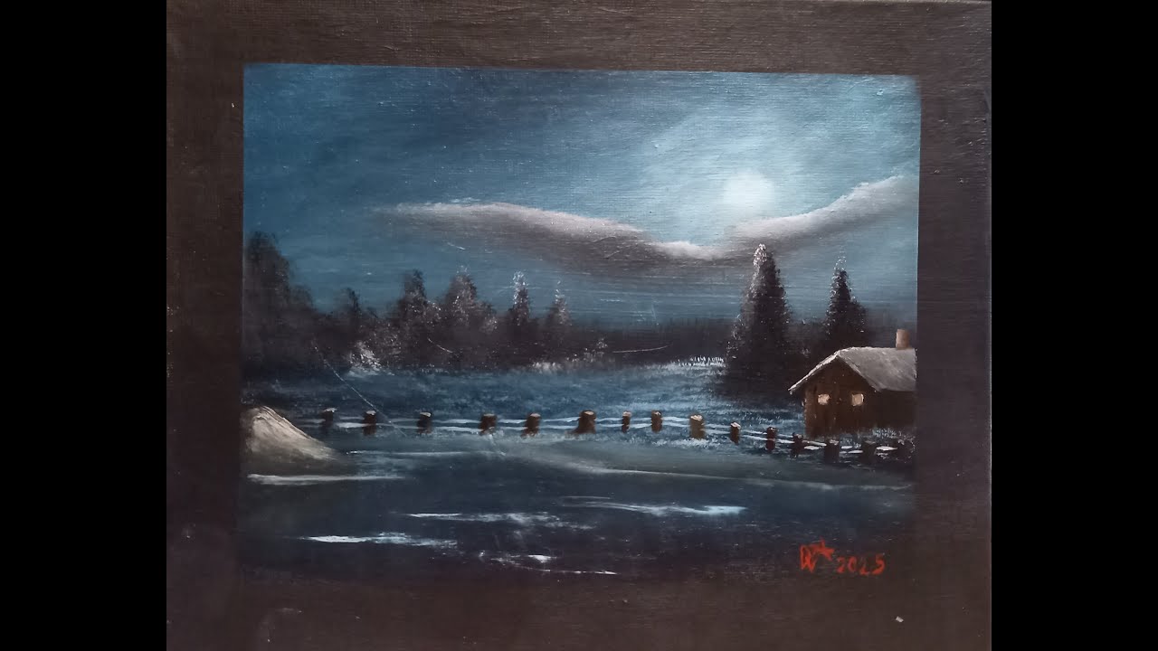 Home at night
