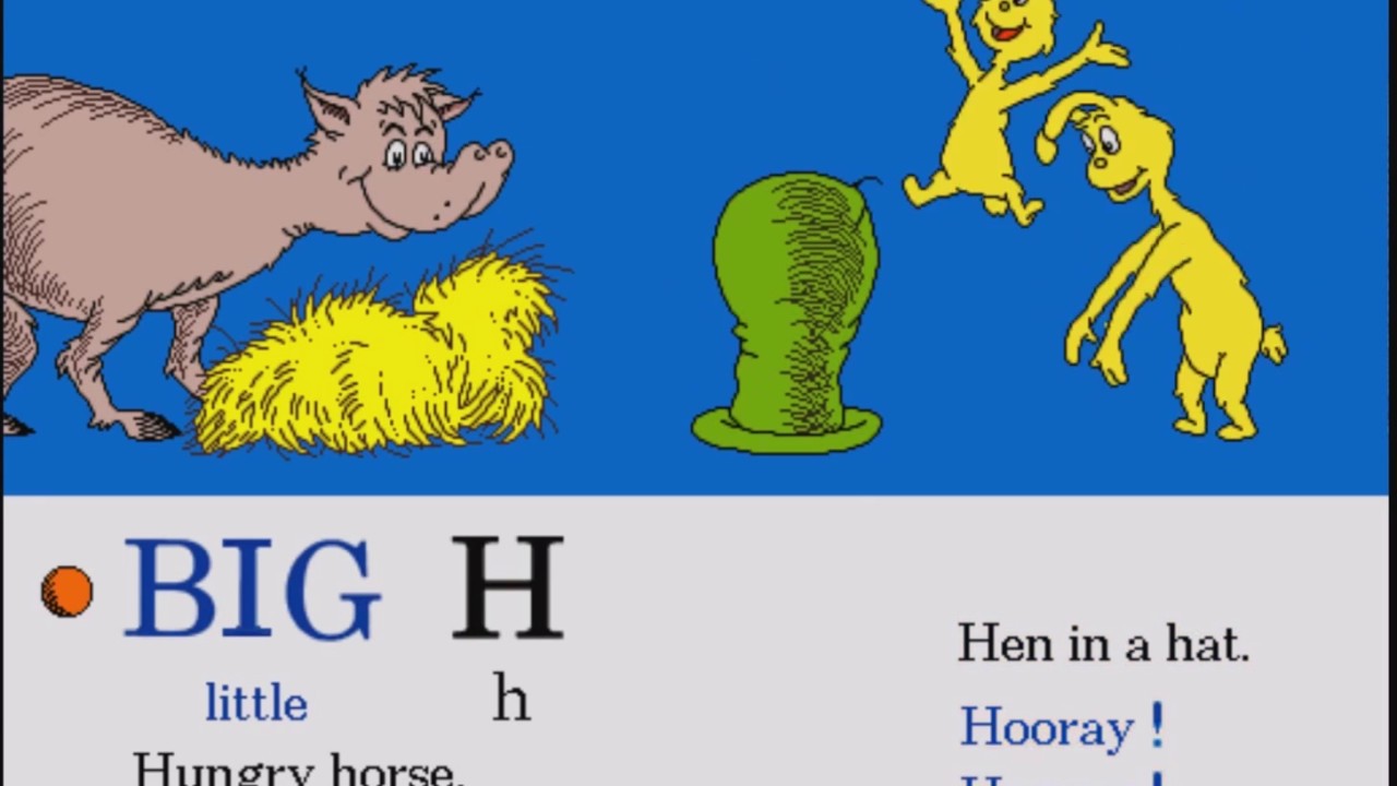 Living Books: Dr. Seuss's ABC - Letter H (Walkthrough/Gameplay)