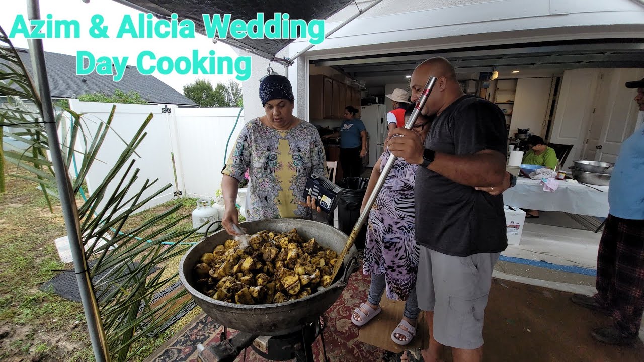 Cooking For Our  Wedding / Nikha Pictures