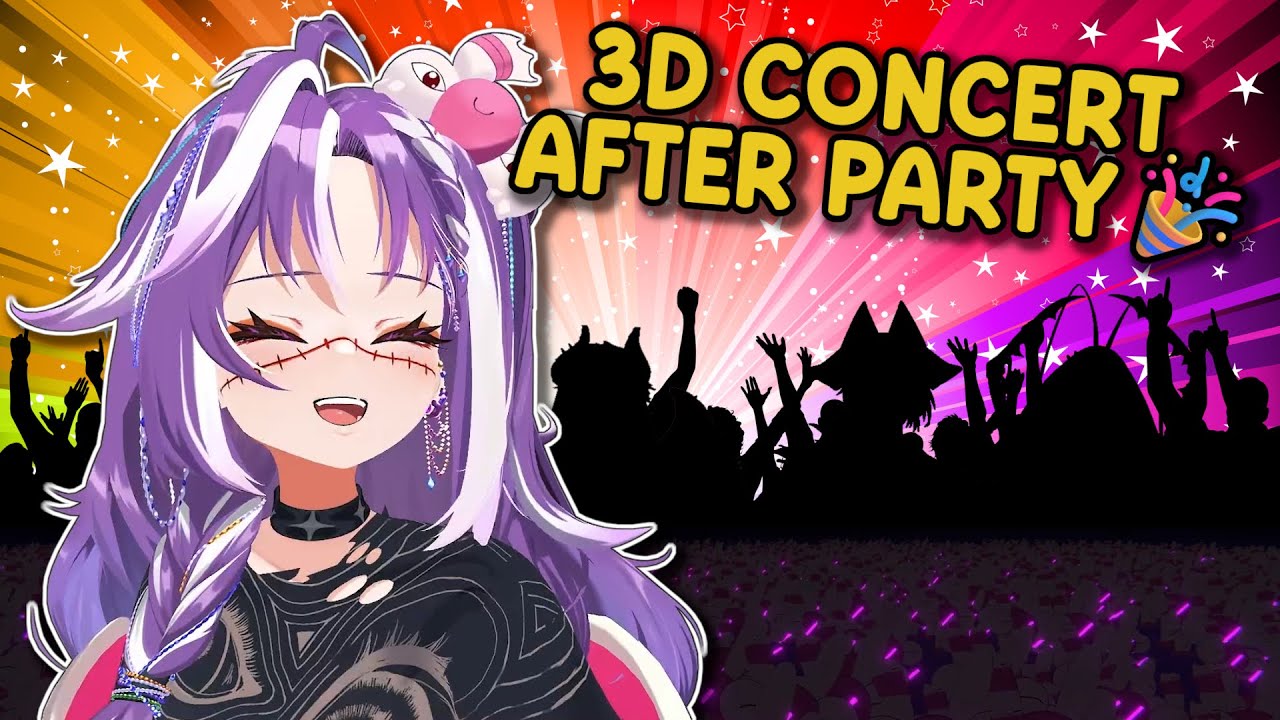 🎉1 YEAR ANNIVERSARY 🎉 3D CONCERT AFTER PARTY YAP SESSION AND STUFF 🎉
