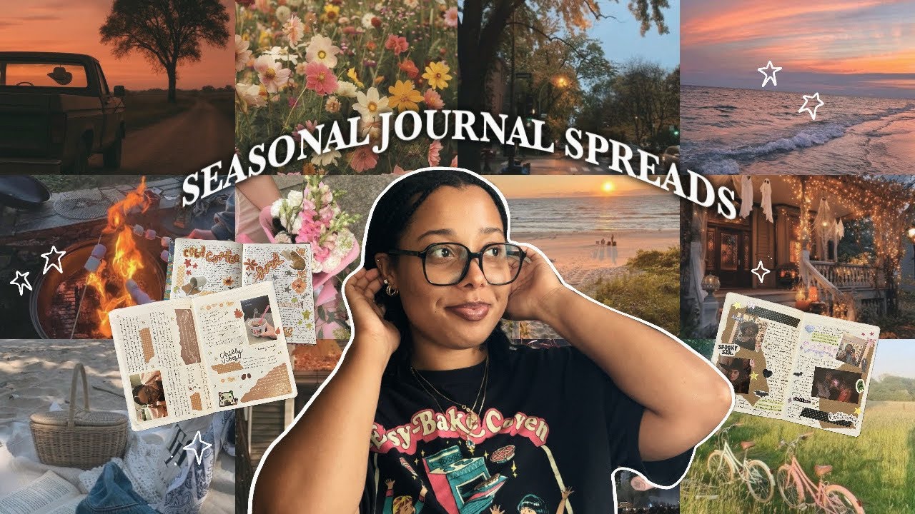 Seasonal Journal Spread Ideas | What to Put in Your Journals