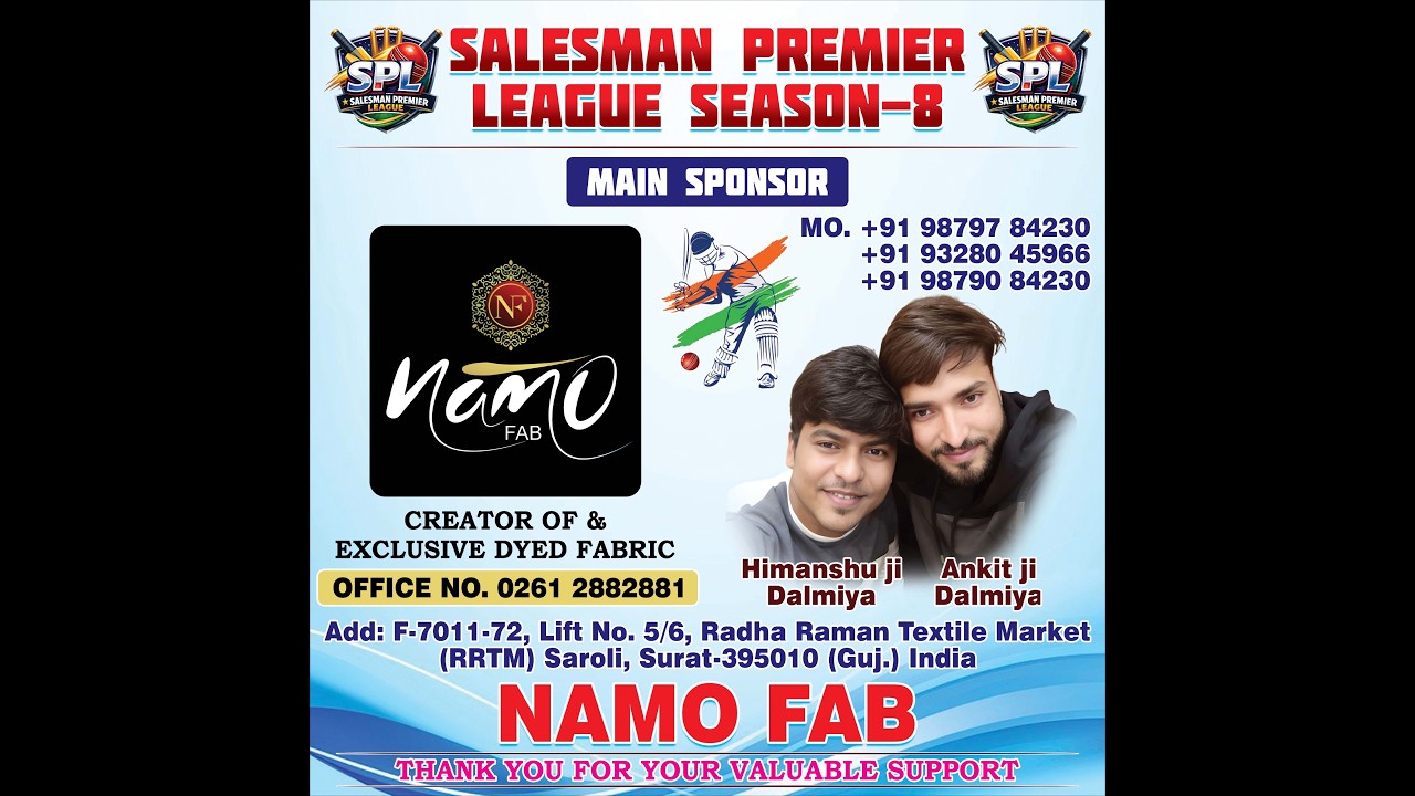 SALESMAN PREMIER LEAGUE DAY-2 !! SEASON - 8 !!