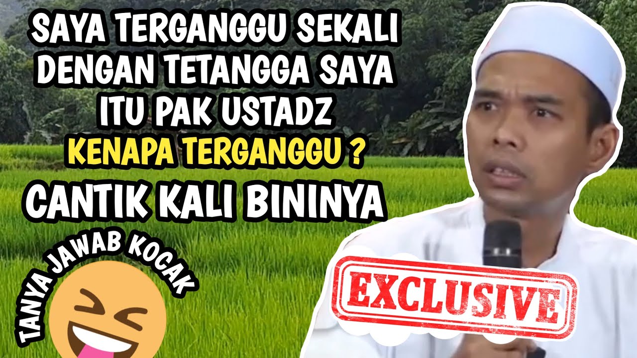Ngakak terus... Lucu tanya jawab uas jamaah gak kuat nahan ketawa | Ustadz Abdul Somad