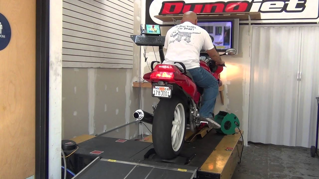 VFR750 Dyno