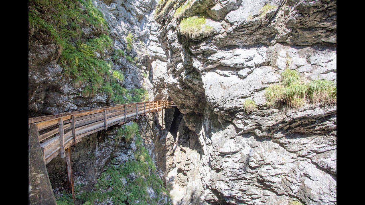 Die Vorderkaserklamm in St  Martin bei Lofer 2020