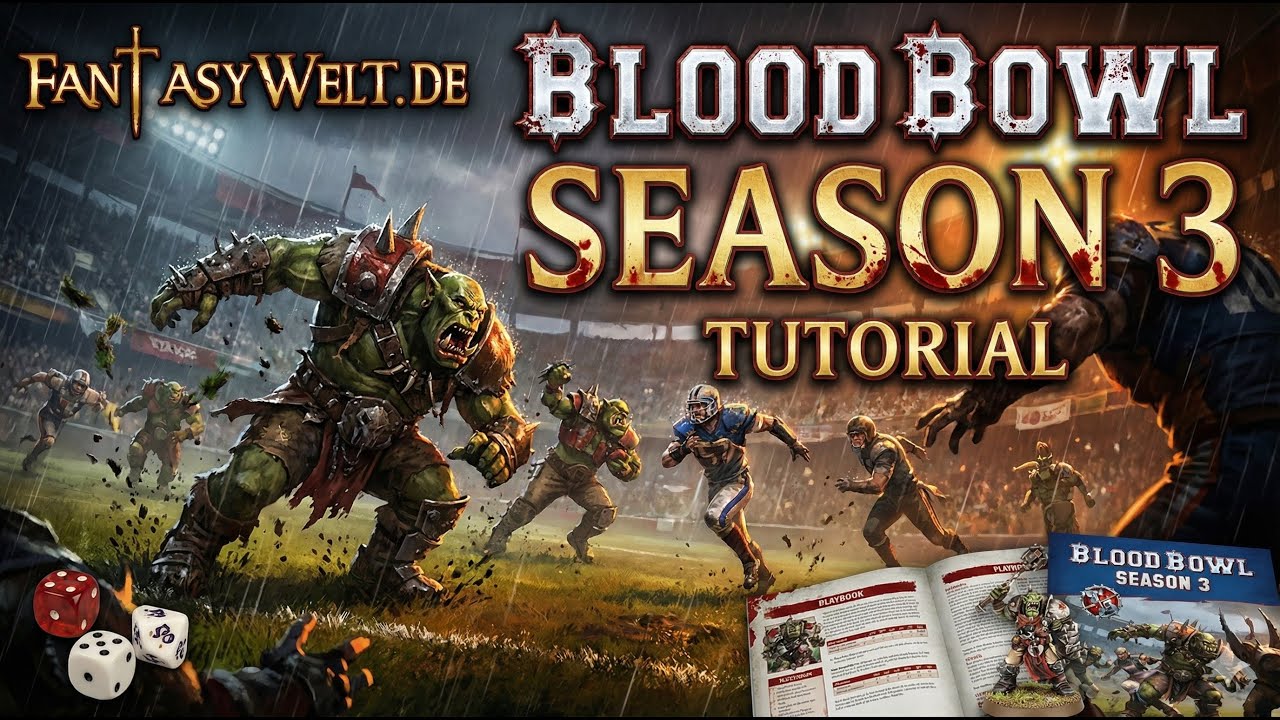 Wie du Blood Bowl Season 3 spielst! Blood Bowl Tutorial