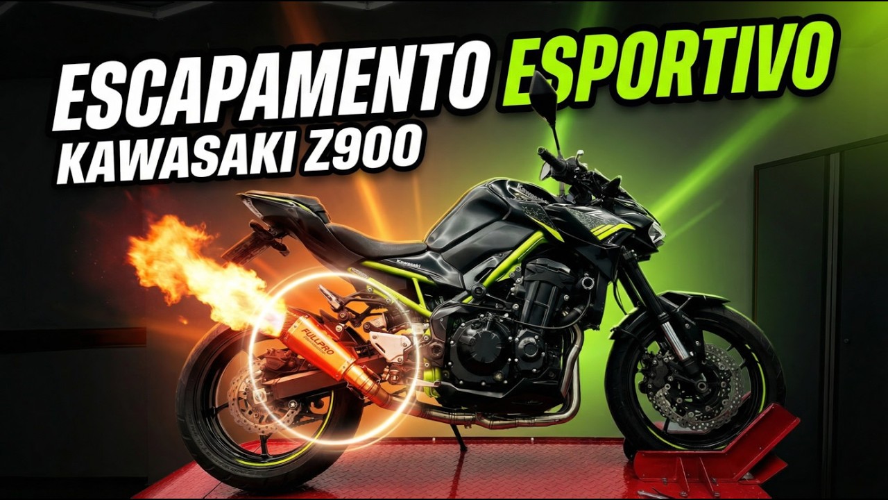 ESCAPE ESPORTIVO NA Z900