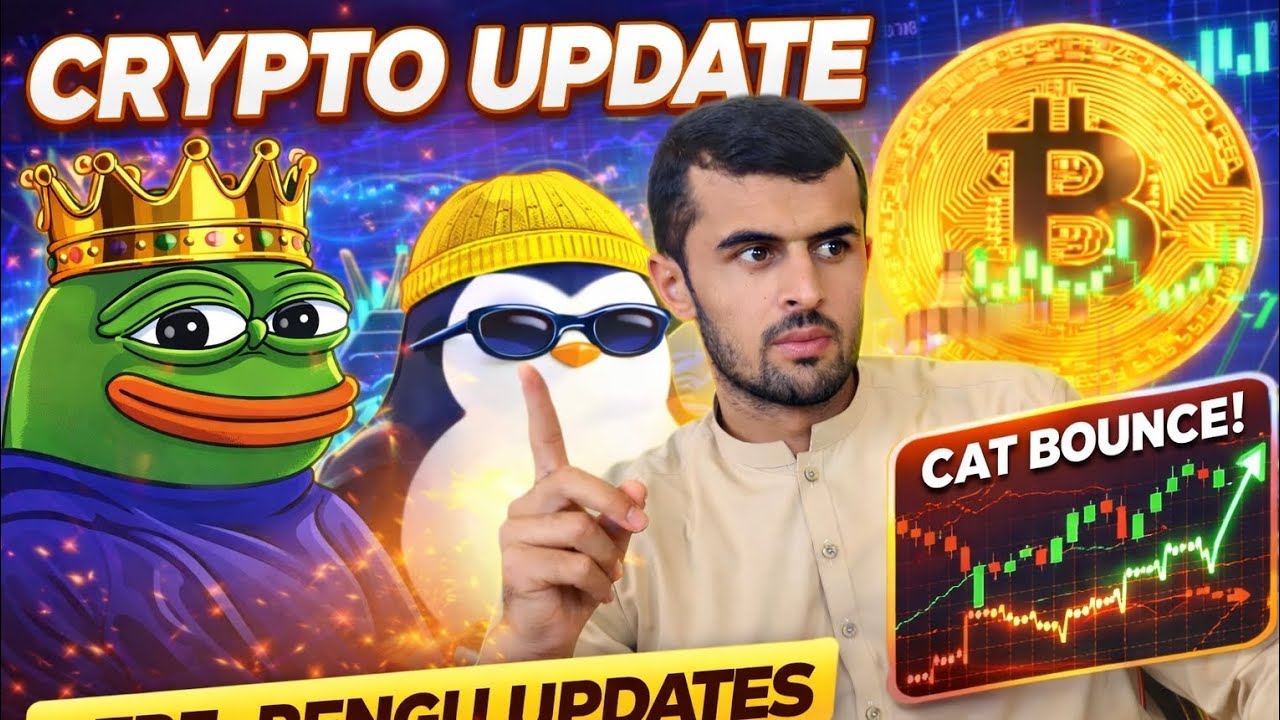 🚨 PEPE, SHIB & PENGU Update | Is Bitcoin Just a Cat Bounce?