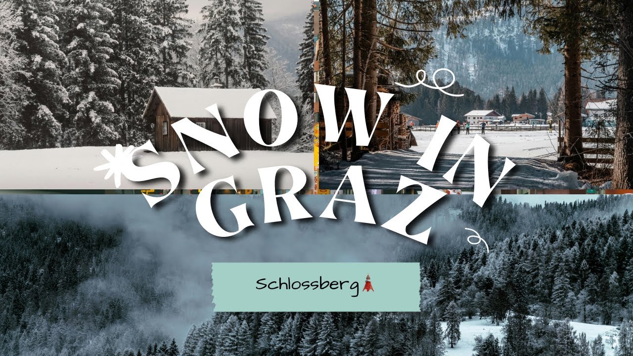 A Snow Day in My Life❄️ | How Cold Is Graz in Winter? |Schlossberg Graz 🇦🇹 |Malayalam Vlog #youtube 