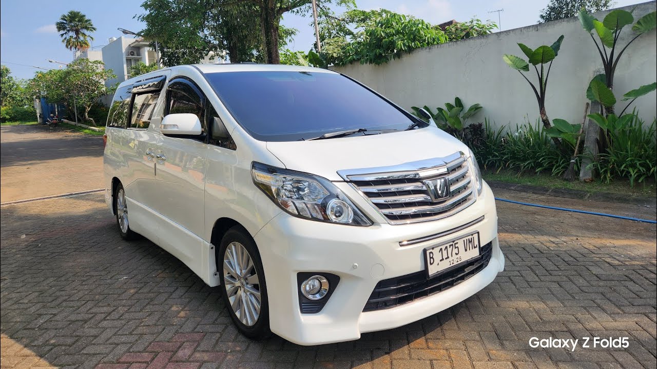 Alphard SC 2012 Pilot Seat Istimewa Seger banget rekk!!!