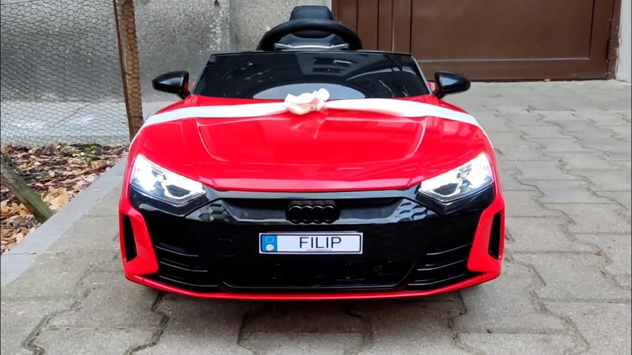 Prezent od dziadostwa na Dzień Dziecka - Audi e-tron GT RS 12V