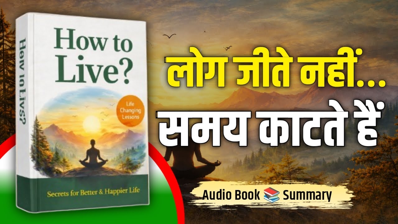 जीना कैसे सीखें? | How to Live Book Summary in Hindi | जिंदगी बदलने वाले 10 सबक | Success Book Club