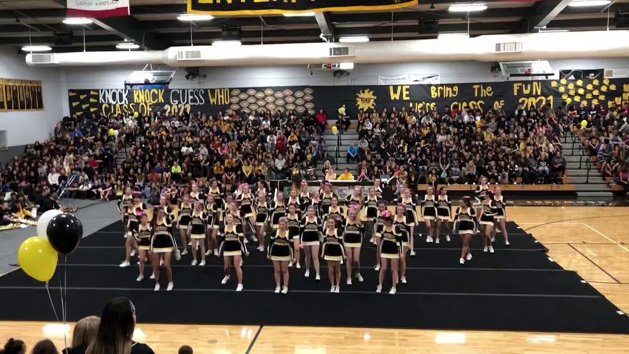 enterprise high school cheer homecoming 10/5/18