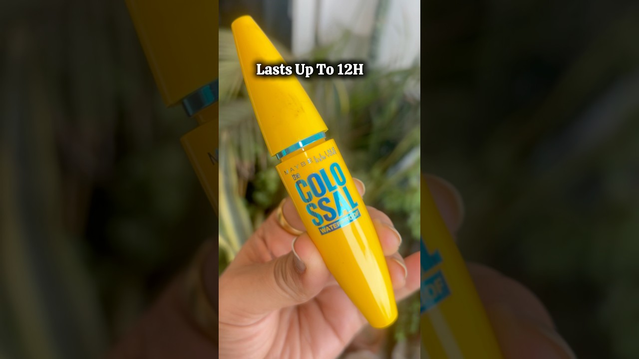 Maybelline New York The Colossal Mascara Waterproof #maybelline #shortsviral