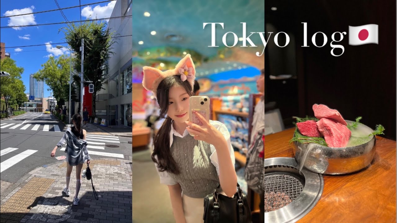 Eng) 도쿄🇯🇵에서 여권 잃어버린 썰…😇 쇼핑&하울🛍️ 디즈니씨, 긴자 야끼니꾸 맛집 추천!