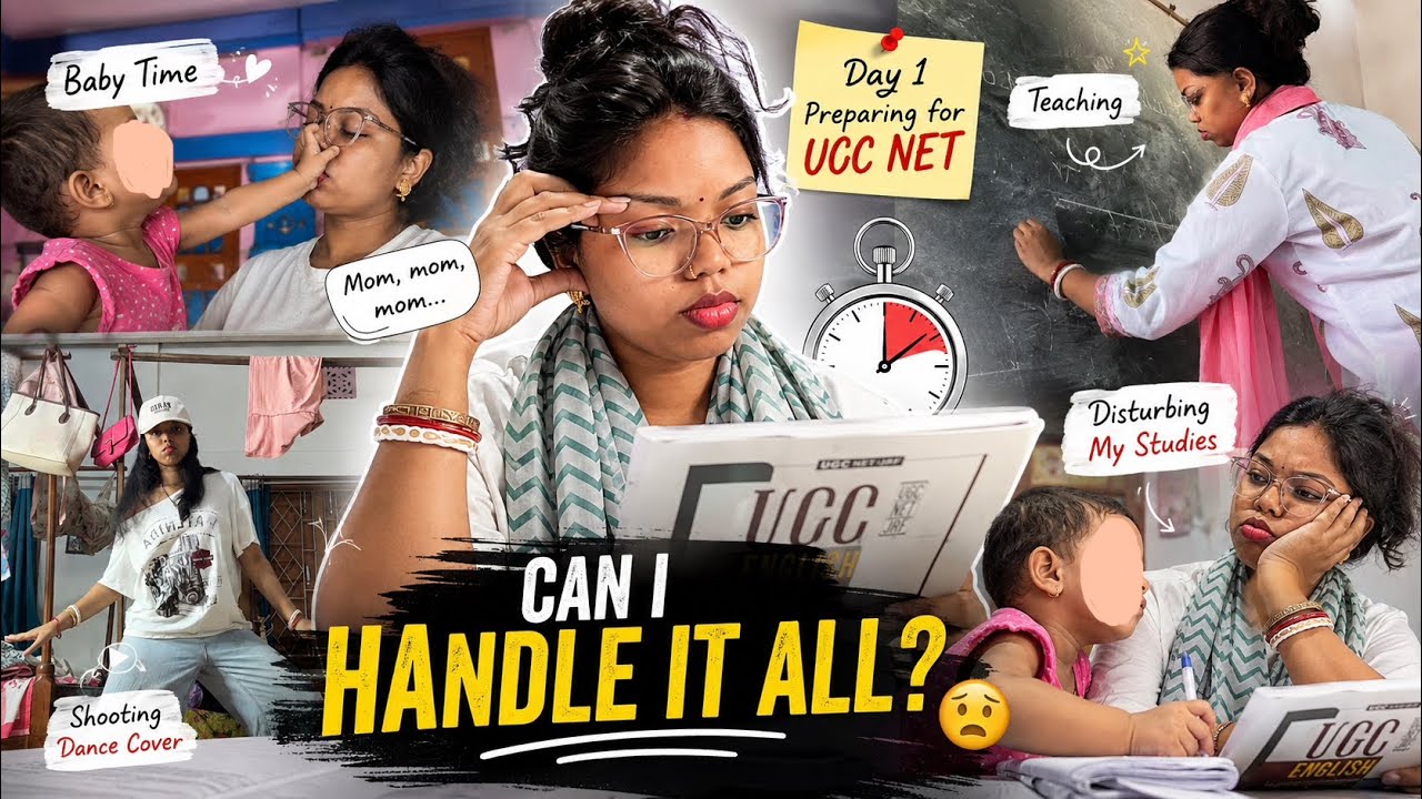 Начинаю готовиться к UGC NET... Но у меня и так полно дел 😭
