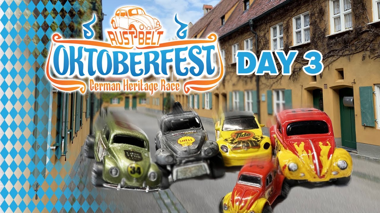 Oktoberfest German Heritage Race DAY 3 - Modified Hot Wheels Volkswagen Beetle Outdoor Racing