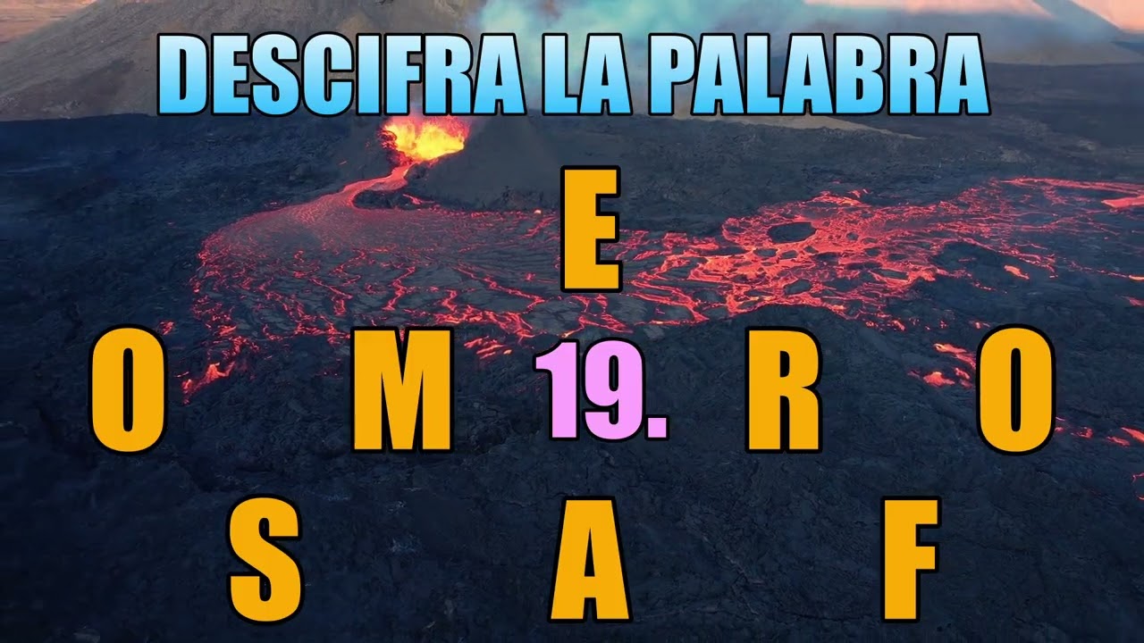 Descifra las 32 palabras #01