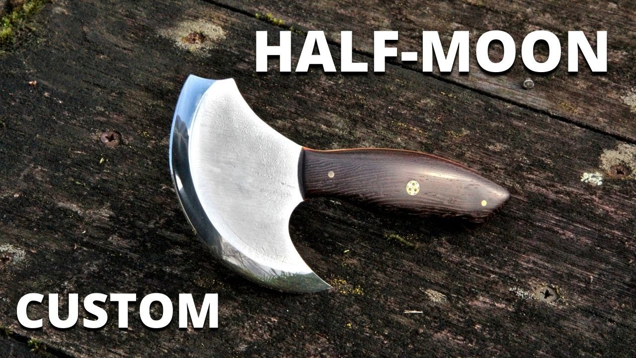 Making A Half Moon Tool For Leather Work