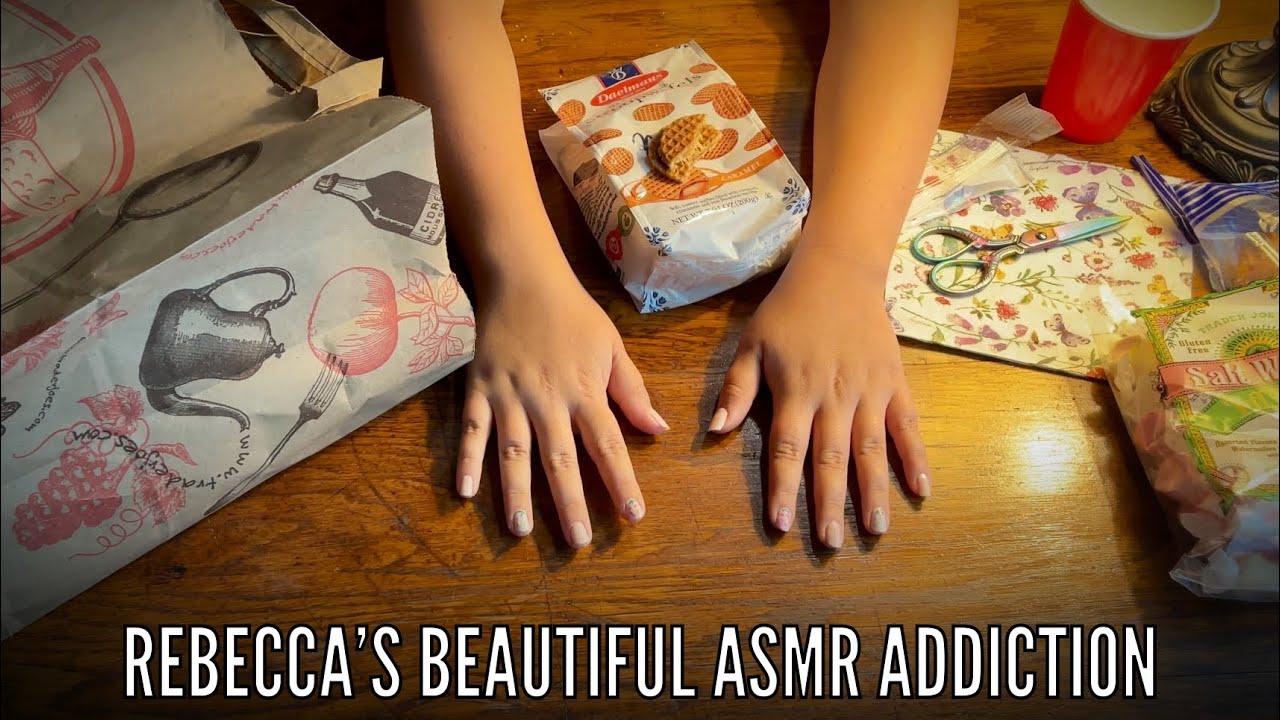 Treat tasting from Trader Joes! ASMR (Whispered only) Introducing my Granddaughter, Scarlett!