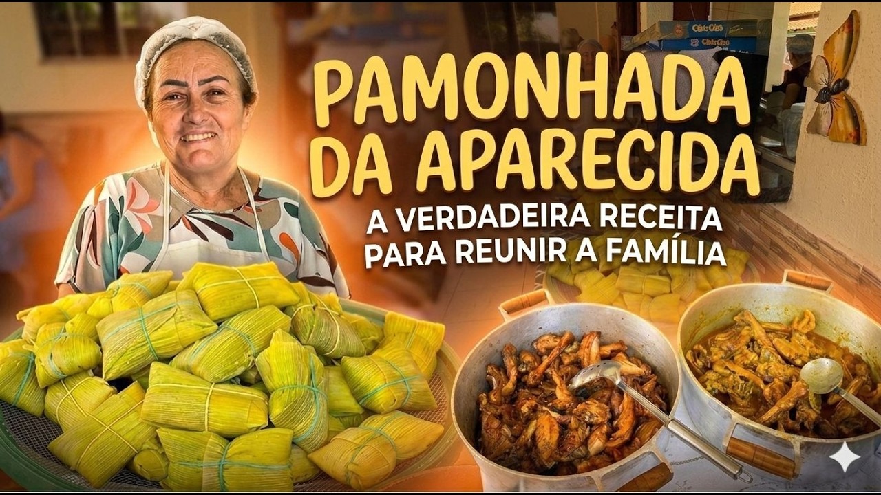Pamonhada da Aparecida - A verdadeira receita para reunir a família
