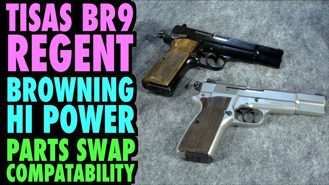 Тест деталей Tisas Regent BR9/Browning Hi Power