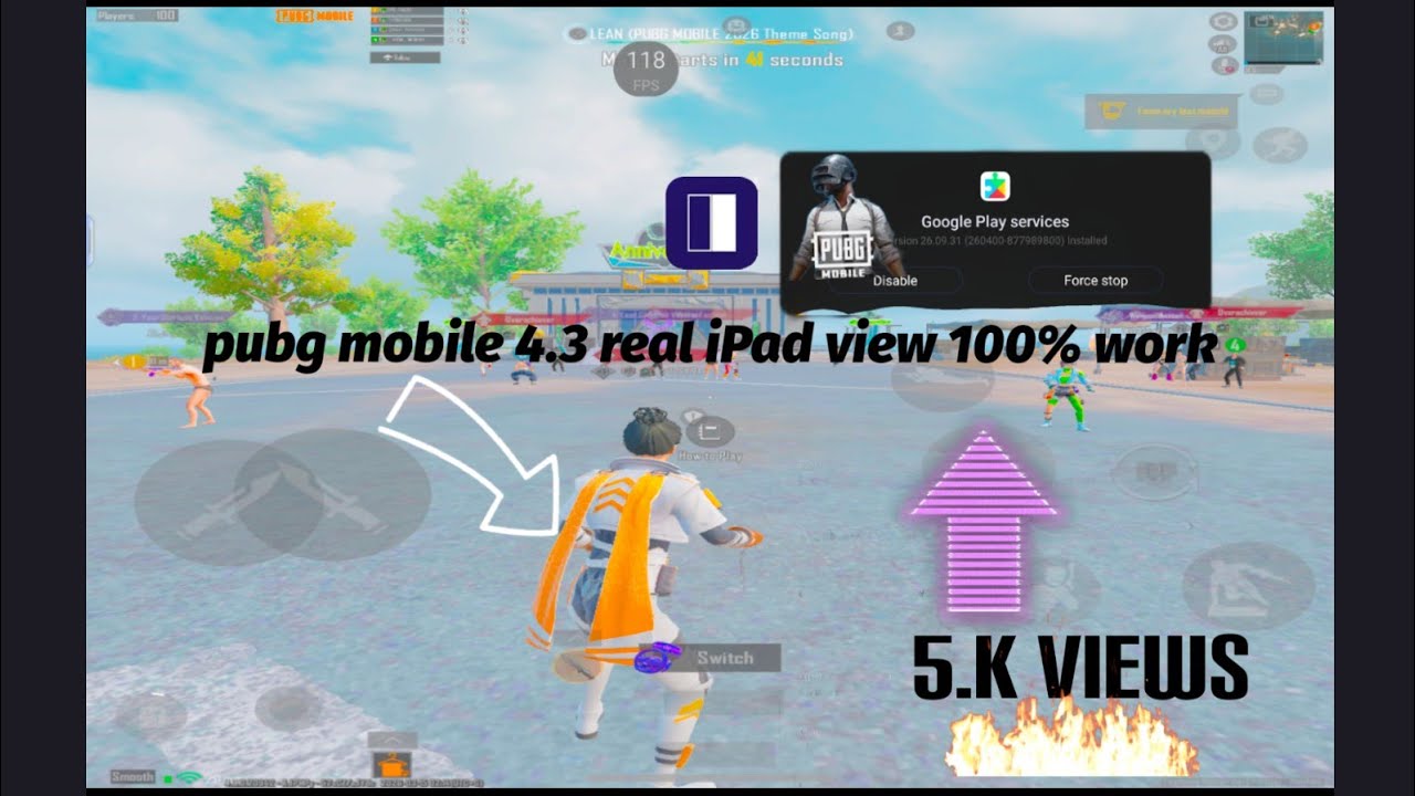 Bgmi Pubg mobile 4.3 new update🥶 real iPad view✅ 100% work 😱