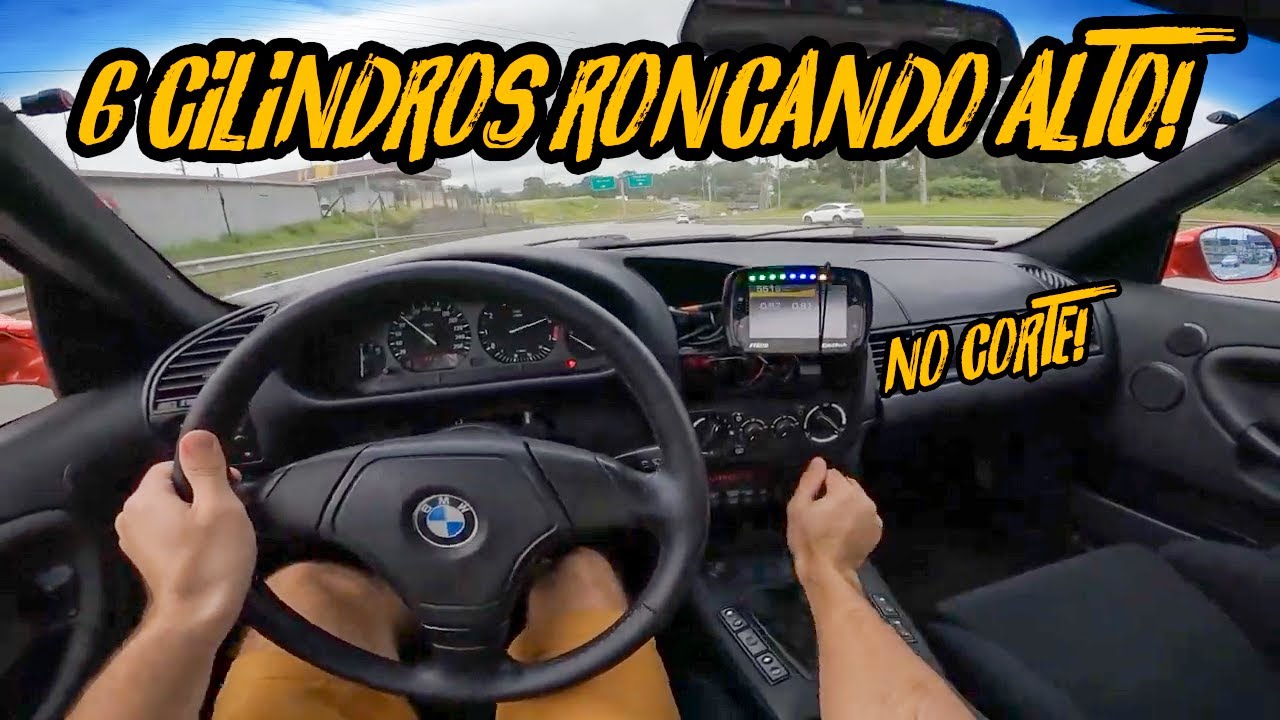 MINHA BMW E36 FICOU PRONTA!🔥😈PRIMEIRO ROLE ACELERANDO TUDO
