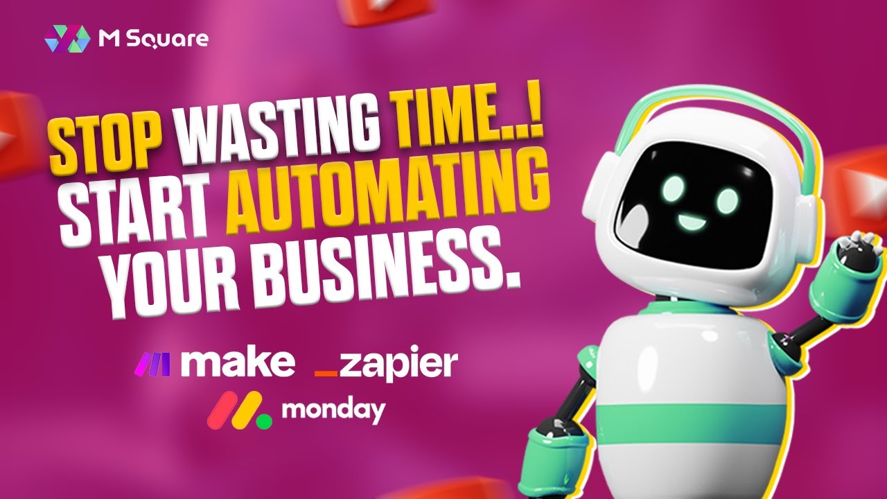 Start Automating Your Business Processes☀️| No Code Automation using Zapier and Make