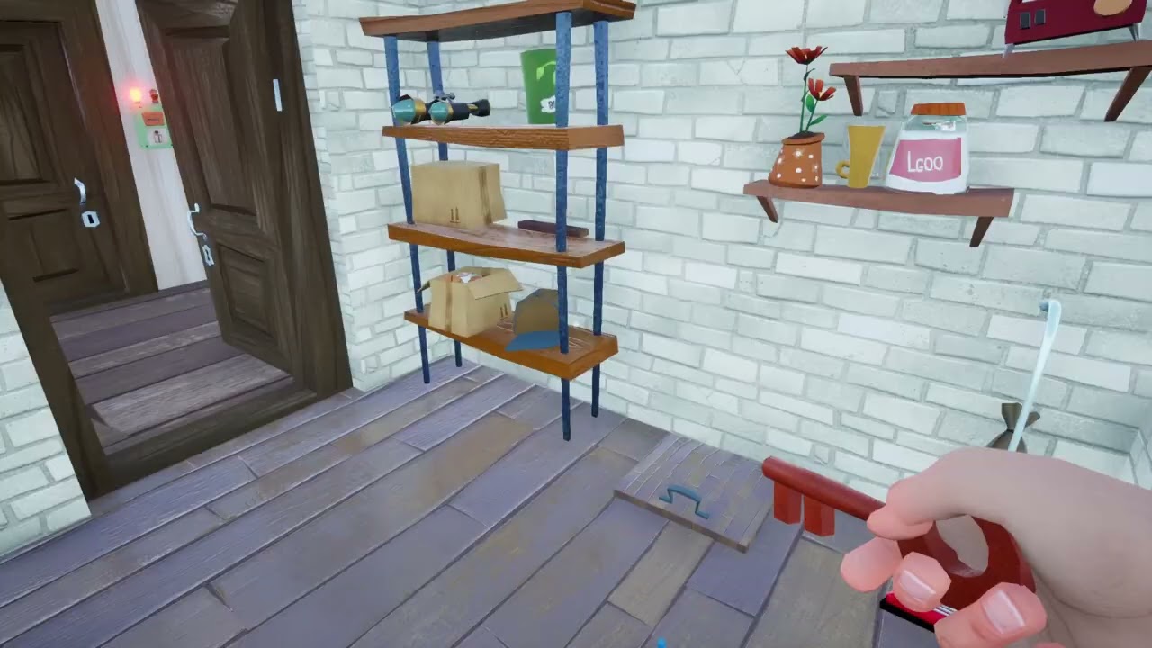 Полное прохождение мода на hello neighbor мод ввиде Schoolboy Runaway