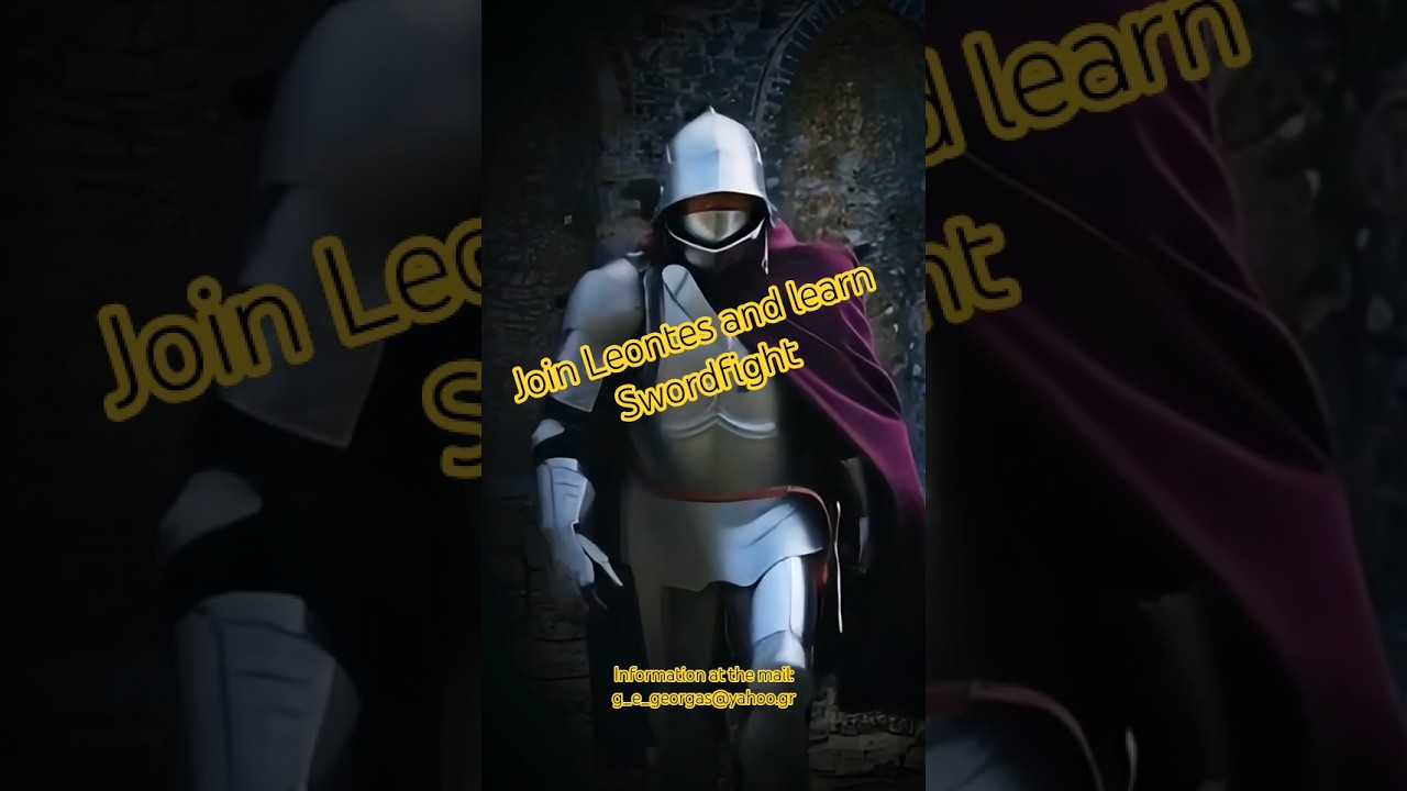 Join Leontes Information at the mail: g_e_georgas@yahoo.gr#knight #excalibur #swordsmanship