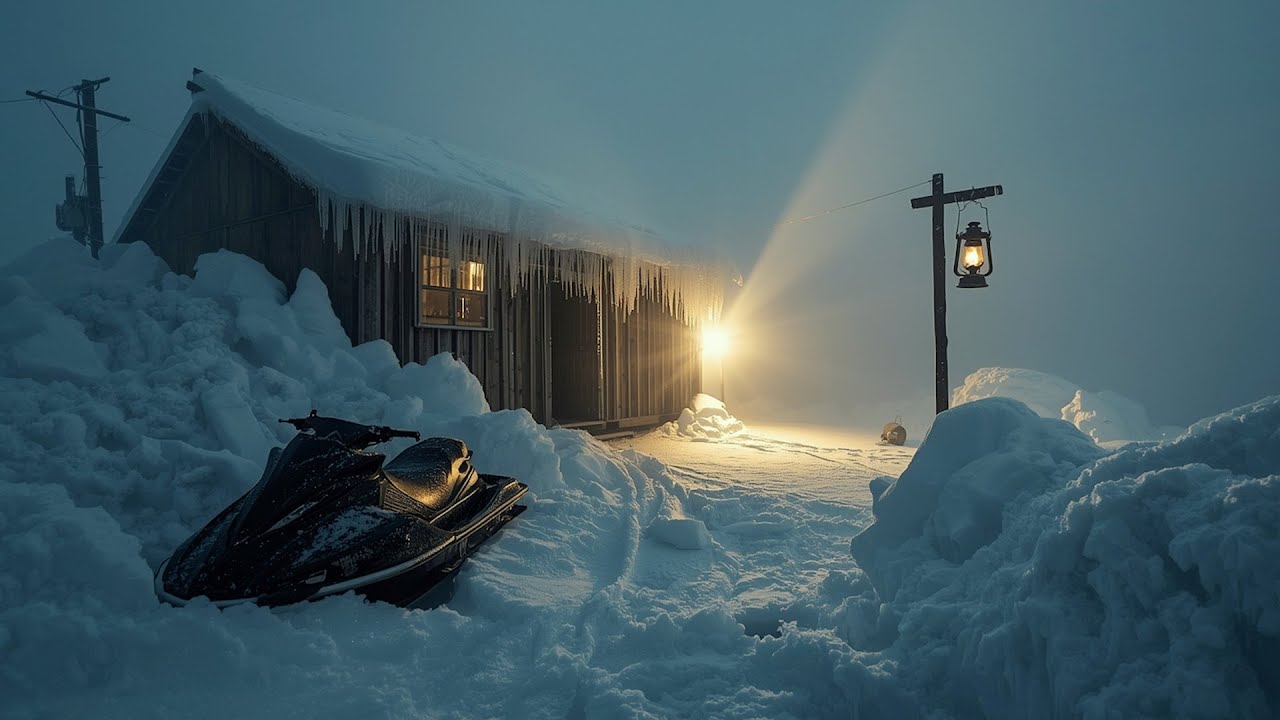 Sleep Instantly Tonight ┇ Winter Blizzard Sounds for Study, Focus, Stress & Insomnia