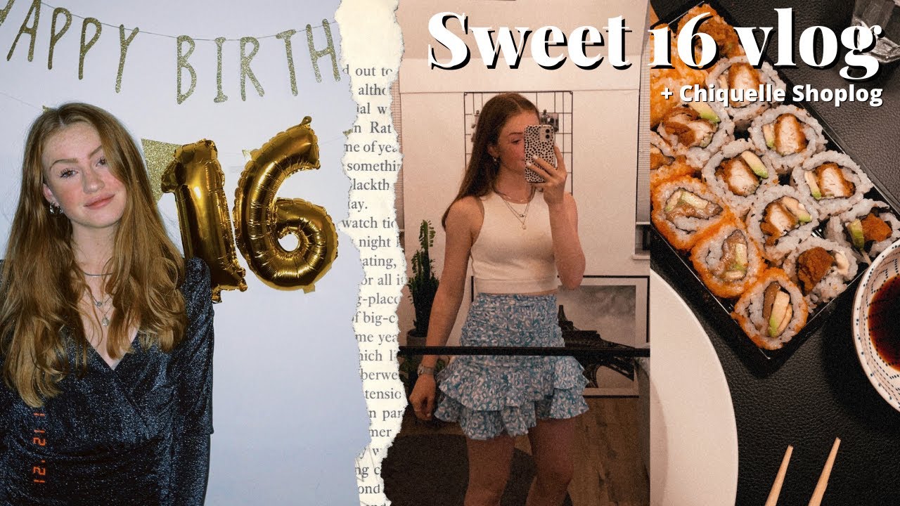 SWEET 16 EN SHOPLOG CHIQUELLE + LOAVIES | Anne.mijn