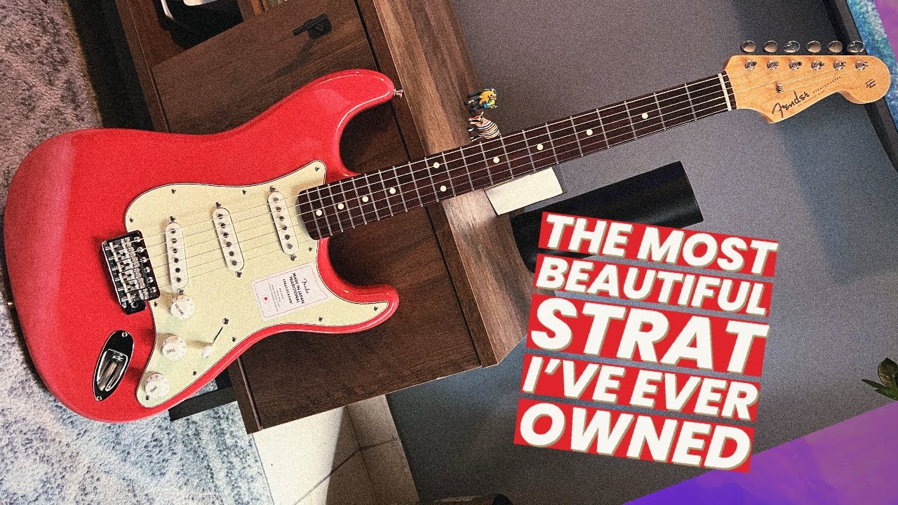 Made in Japan 1960s Fender Stratocaster in Fiesta Red!