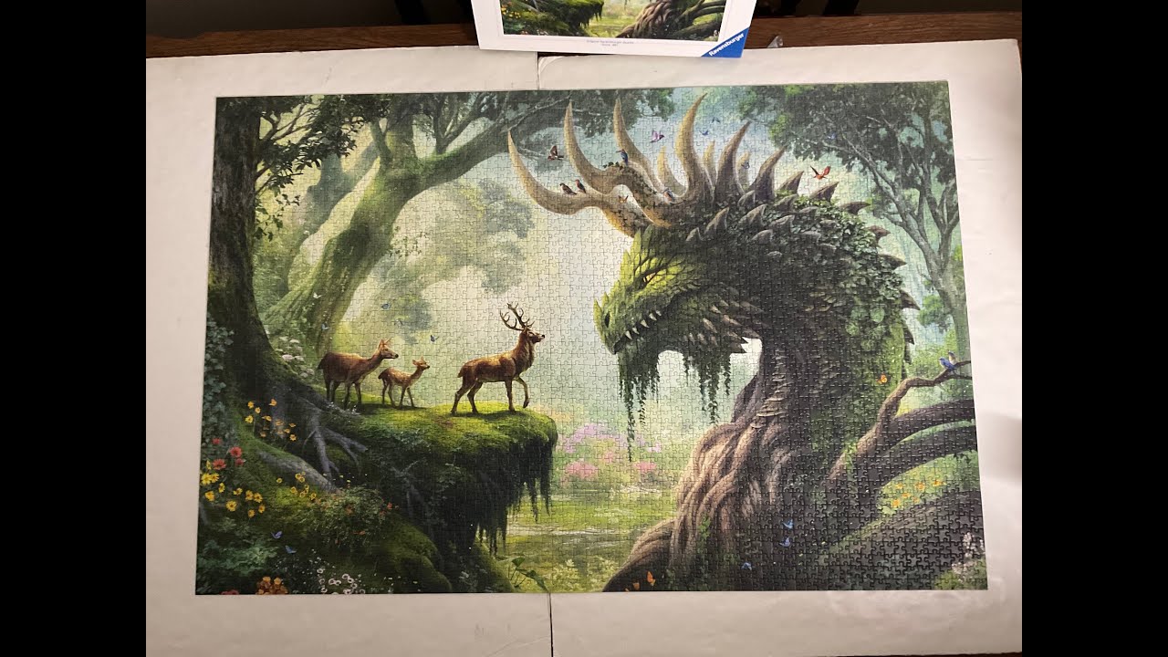 Ravensburger Forest Dragon Awakes 3000 Piece