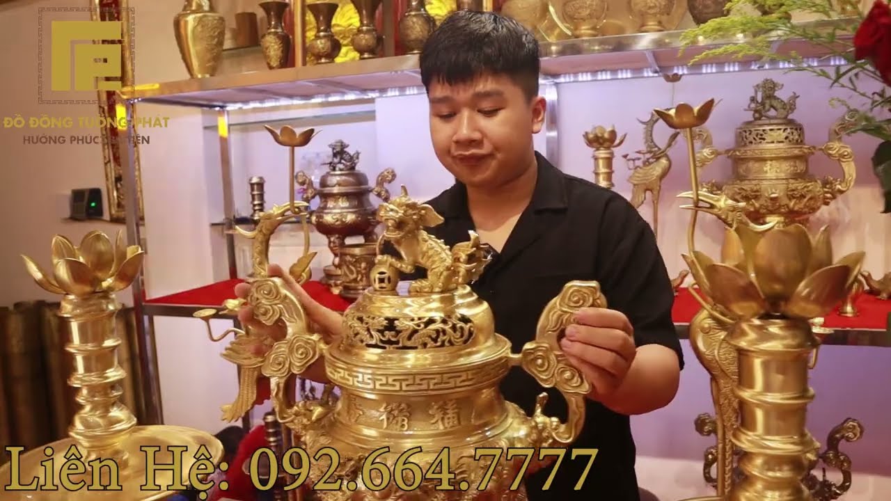 Đệ Nhất Đỉnh - Lưu Ý khi mua bộ đỉnh thờ.Tránh lãng phí tiền!!!  | đồ thờ Nam Định 091.888.7777
