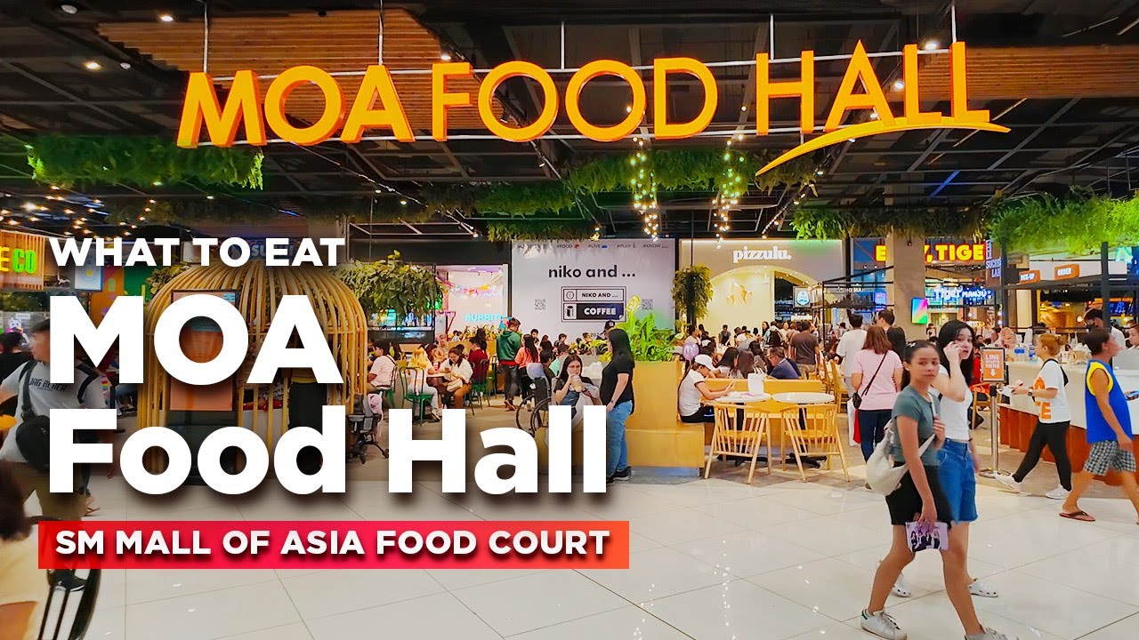 What to Eat at MOA FOOD HALL? | Food Court Tour at SM MALL OF ASIA in Pasay City