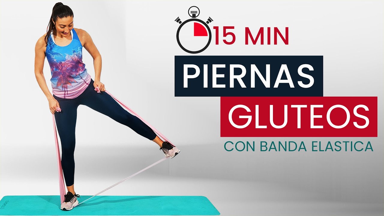 👉🍑 TREN INFERIOR , PIERNAS Y GLUTEOS. EJERCICIOS CON BANDA ELASTICA. LOWER BODY WORKOUT. 🔥