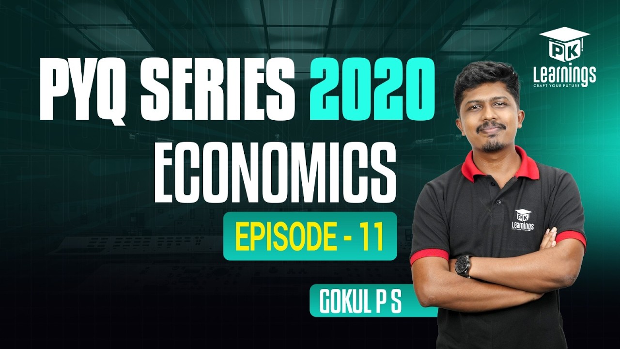 Schemes, Important Dates And Years | Economics - PYQ Classes | PK Learnings